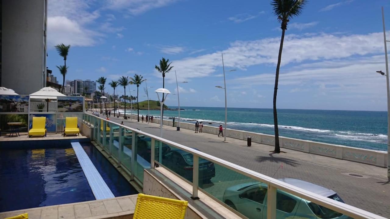 Flat O Point Do Carnaval Do Farol Da Barra Apartment Salvador Bagian luar foto