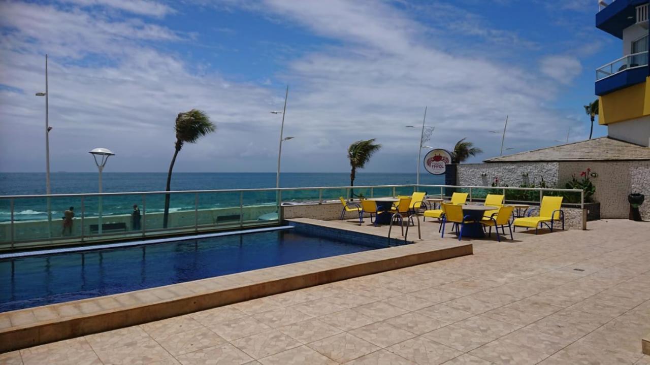Flat O Point Do Carnaval Do Farol Da Barra Apartment Salvador Bagian luar foto